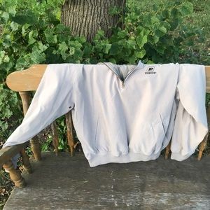 Vintage Purdue Pullover half zip jacket
